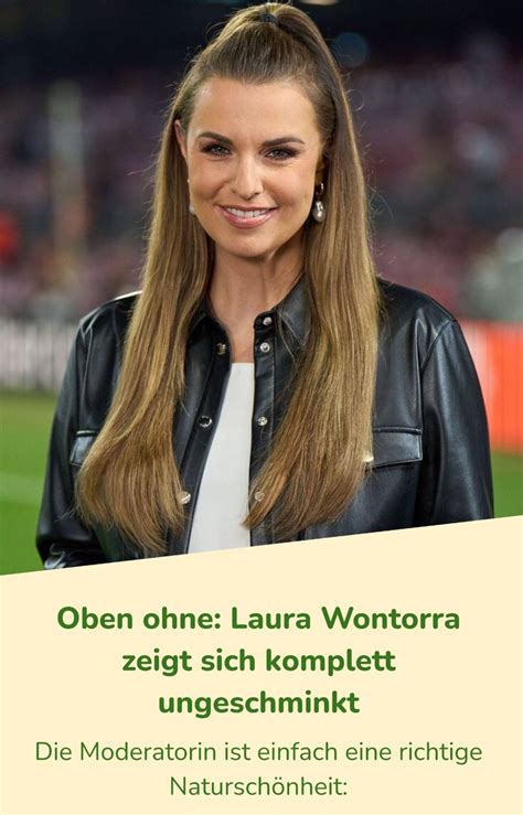 laura wontorra hot|Laura Wontorra zeigt sich oben ohne: So hübsch sieht die.